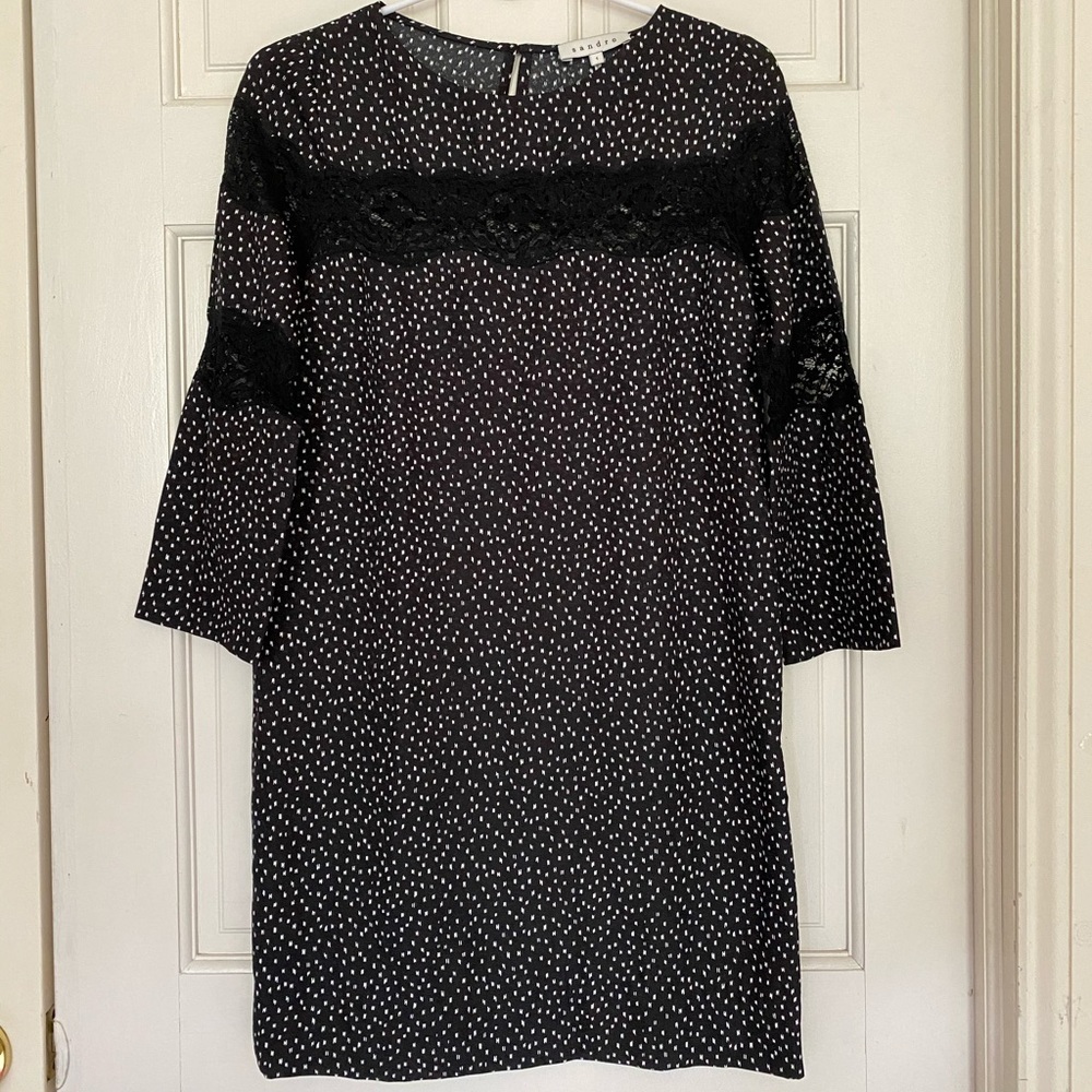 Sandro black dress♡︎